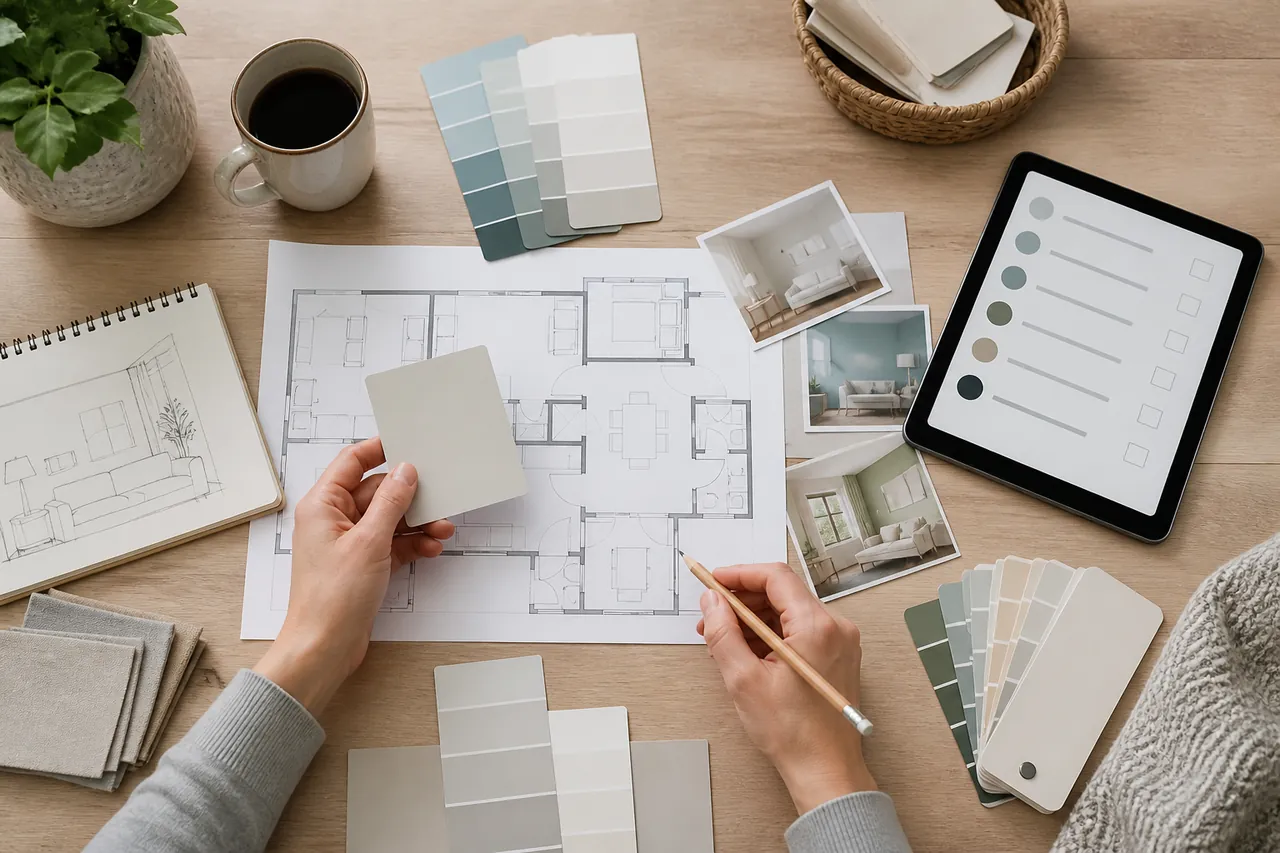 How to Build a Room-by-Room Paint List