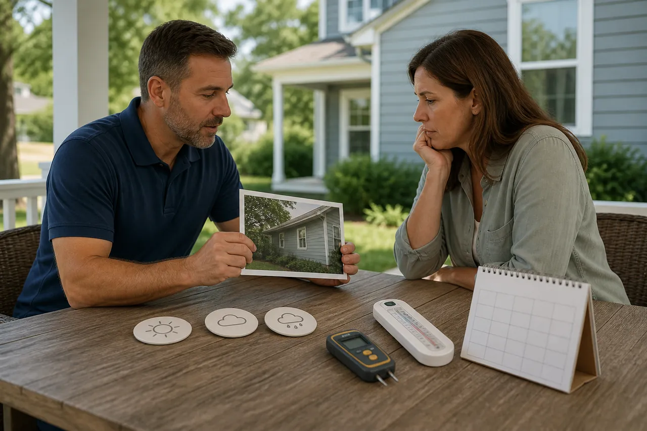 Exterior Painting Weather Notes